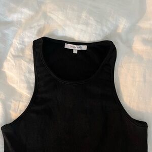 Olivaceous Black Dress